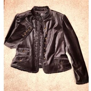 Chelsea & Theodore military style blazer